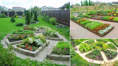 Клумбы и цветники своими руками из подручных средств. Виды