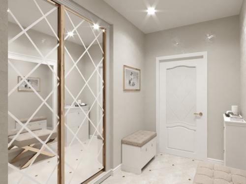 Встроенные распашные шкафы в прихожую. Варианты выбора встроенного шкафа в интерьер прихожей