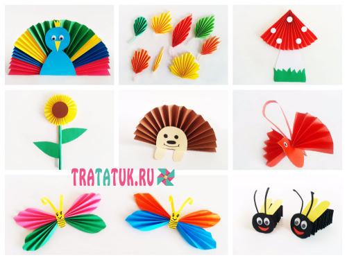Простые поделки из бумаги. Поделки из бумаги: 100+ простых идей пошагово