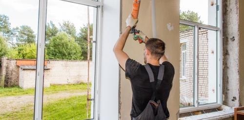 Когда лучше устанавливать окна в строящемся доме 05