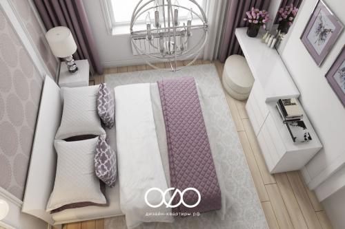 56 лучших интерьеров спальни с белой мебелью 19