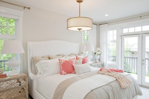 Белая спальня в современном стиле. Белая спальня в разных стилях