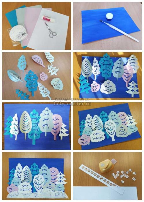 Поделки в детский сад зима. Зимние поделки для детей — идеи и мастер-классы с фото и видео