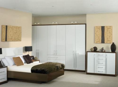 Спальня белая глянцевая. Приятно познакомиться, глянец!