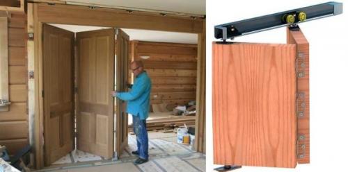 Дверь гармошка в кладовку. Книжка