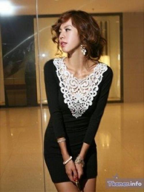 Своими руками, как украсить однотонное платье. Украшаем черное однотонное платье своими руками