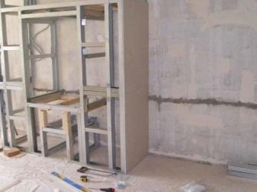 Способы крепления гипсокартона к металлическому каркасу. Плюсы и минусы 09