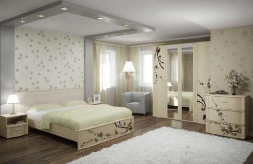 Как подобрать обои в спальню с белой мебелью. Цветовая палитра для спальни со светлой мебелью