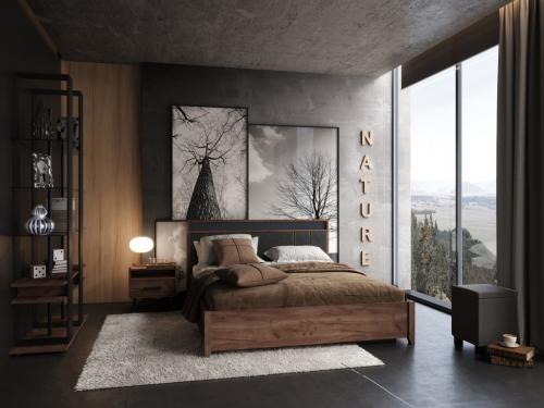 Спальня в серых тонах лофт. Основные особенности спальни в стиле лофт