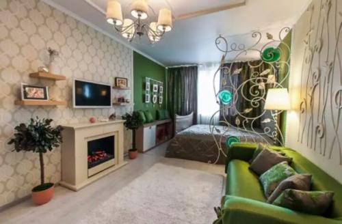 2 акцентные стены в интерьере.  Роль акцентной стены в интерьере