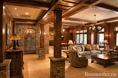 Декоративная отделка колонн. Опора или декоративный элемент