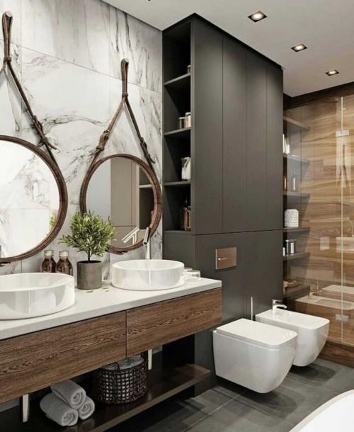 Как правильно расставить сантехнику в ванной. Планировка ванной комнаты: оптимальные идеи, реальные фото после ремонта, современный дизайн, правила сочетания