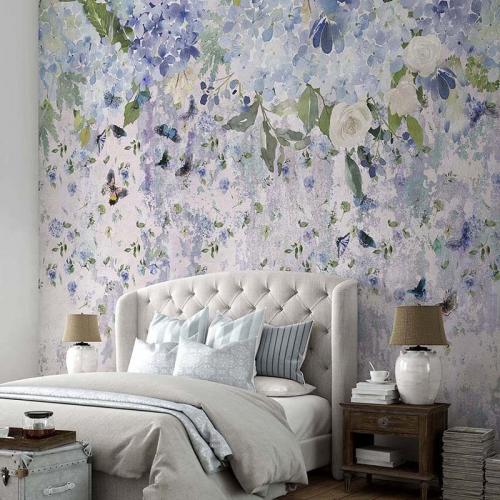 Какие обои выбрать для спальни. Какие принты, рисунки и текстуры в тренде? 01 Какие обои выбрать для спальни. Какие принты, рисунки и текстуры в тренде? 01