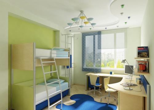 Какие функциональные особенности должны быть у светильников в детской комнате. №3. Организация общего освещения