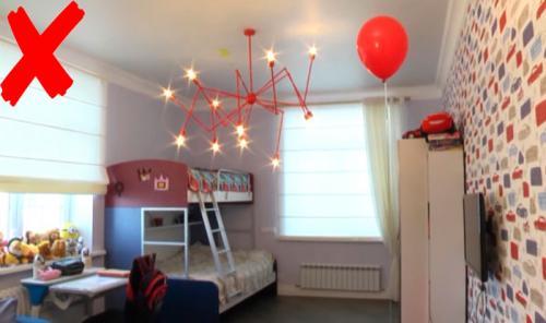 Какие типы светильников самые безопасные для детей. Главные ошибки