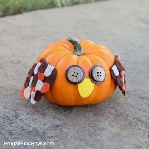 Какие поделки из тыквы можно создать с детьми. Осенние поделки из тыквы — идеи для детей в школу и детский сад