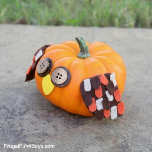 Какие поделки из тыквы можно создать с детьми. Осенние поделки из тыквы — идеи для детей в школу и детский сад