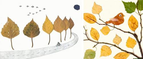 Идеи для творчества: 10 прекрасных поделок из природного материала на тему осень 2023 06