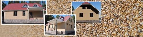 Как выбрать подходящий способ нанесения каменной текстуры на стену. Что такое камешковая декоративная штукатурка