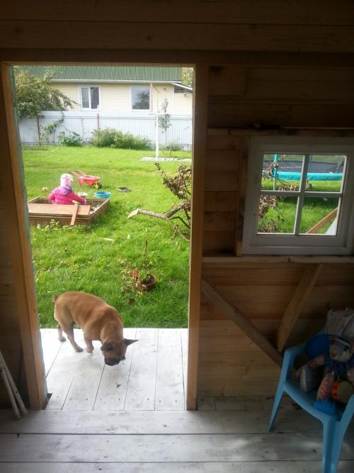 Нужно ли учитывать предпочтения ребенка при дизайне детского домика на даче. Детский домик на участке