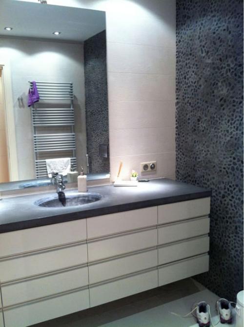 Каковы преимущества использования морской гальки в дизайне интерьера. Морская галька в интерьере ванной комнаты