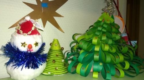 Поделка в детский сад новогодняя елка. Елка на Новый год 2023 из бумаги