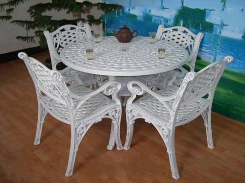 Существуют ли особенности ухода за мебелью из пластика на открытом воздухе. Виды