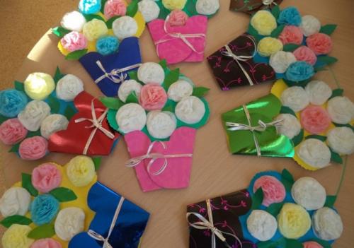 Мамины поделки в детский сад. Поделки ко Дню Матери 2023 для детского сада и начальной школы (мастер-классы с шаблонами)