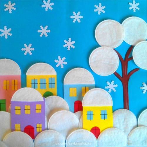 Легкие поделки на тему зима. Зимние поделки в садик своими руками