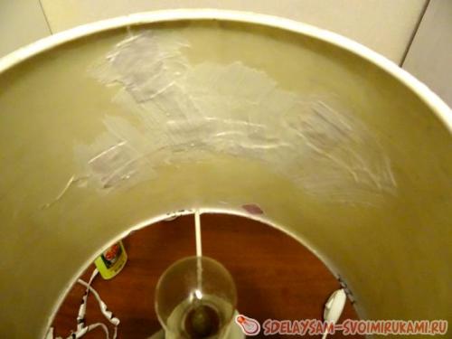 Простые способы обновить абажур для торшера своими руками 08