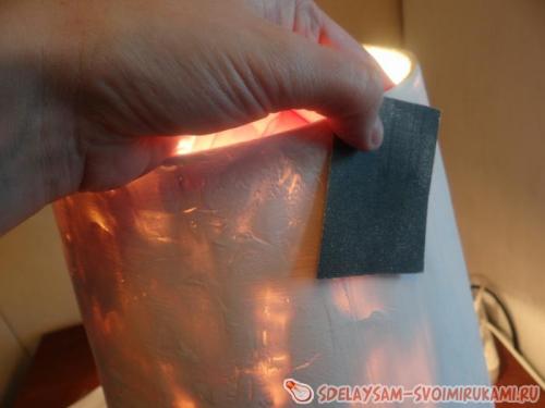 Простые способы обновить абажур для торшера своими руками 15