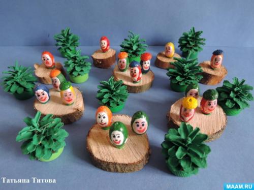 Какие поделки можно сделать с использованием природных материалов. Методическая разработка из опыта работы по изготовлению поделок из природного материала с детьми дошкольного возраста