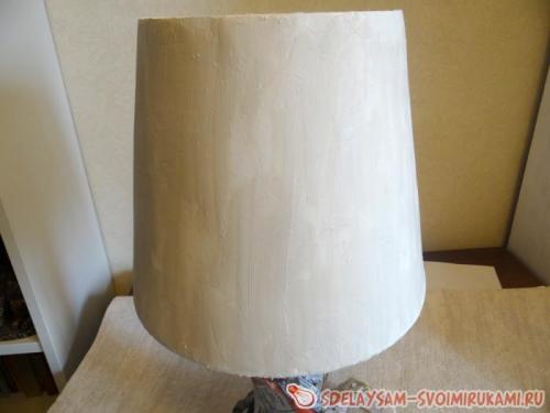Простые способы обновить абажур для торшера своими руками 17