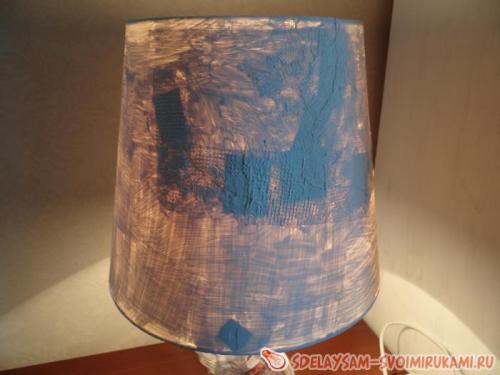 Простые способы обновить абажур для торшера своими руками 10