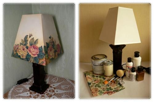 Как сделать абажур уникальным: креативные идеи декора своими руками 07 Как сделать абажур уникальным: креативные идеи декора своими руками 07