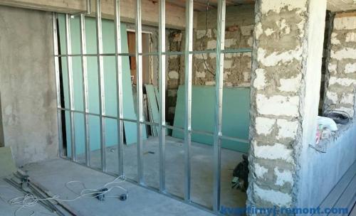 Стена из гипсокартона своими руками. Для шумоизоляции 04 Стена из гипсокартона своими руками. Для шумоизоляции 04