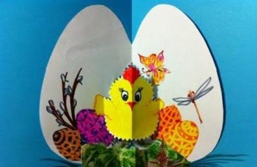 Поделка в сад на Пасху. Пасхальные поделки на конкурс в школу 05