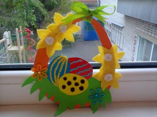 Поделка в сад на Пасху. Пасхальные поделки на конкурс в школу 01