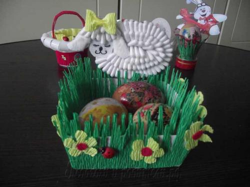 Поделка в сад на Пасху. Пасхальные поделки на конкурс в школу 06