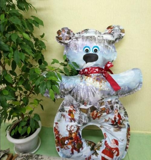 Новогодние поделки на улицу в детский сад. «Космо-Рыба»