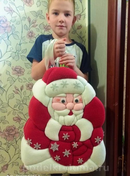 Новогодние поделки на улицу в детский сад. «Космо-Рыба»