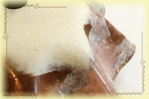 Каким образом придать абажуру необычный вид с помощью техники декупажа. Част.  Обратный декупаж абажура из оргстекла