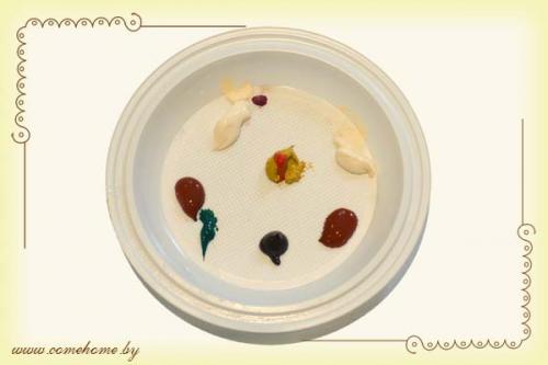 Каким образом придать абажуру необычный вид с помощью техники декупажа. Част.  Обратный декупаж абажура из оргстекла