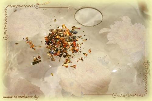 Каким образом придать абажуру необычный вид с помощью техники декупажа. Част.  Обратный декупаж абажура из оргстекла