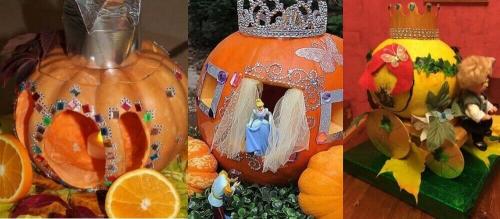 Экибана из тыквы на осенний праздник. Поделки из тыквы на тему «Осень» своими руками