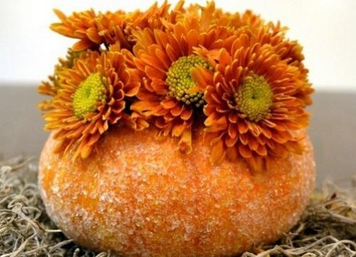 Ваза из бутылочной тыквы своими руками. Как сделать вазу из тыквы