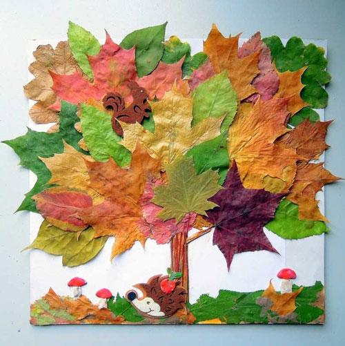 Поделка золотая осень в школу. Поделки из природного материала на тему «Золотая осень»: 100 идей