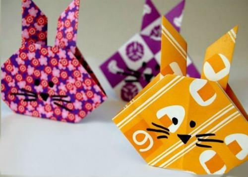 Поделки из цветной бумаги легкие. Оригами из бумаги — ТОП 120 схем для детей (легкие и простые)