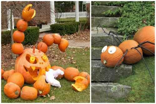 Посуда из тыквы своими руками. Поделки из тыквы своими руками- идеи и мастер классы