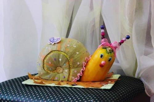 Оригинальные Поделки из тыквы своими руками. Поделки из тыквы на тему осень на выставку в школу своими руками 37